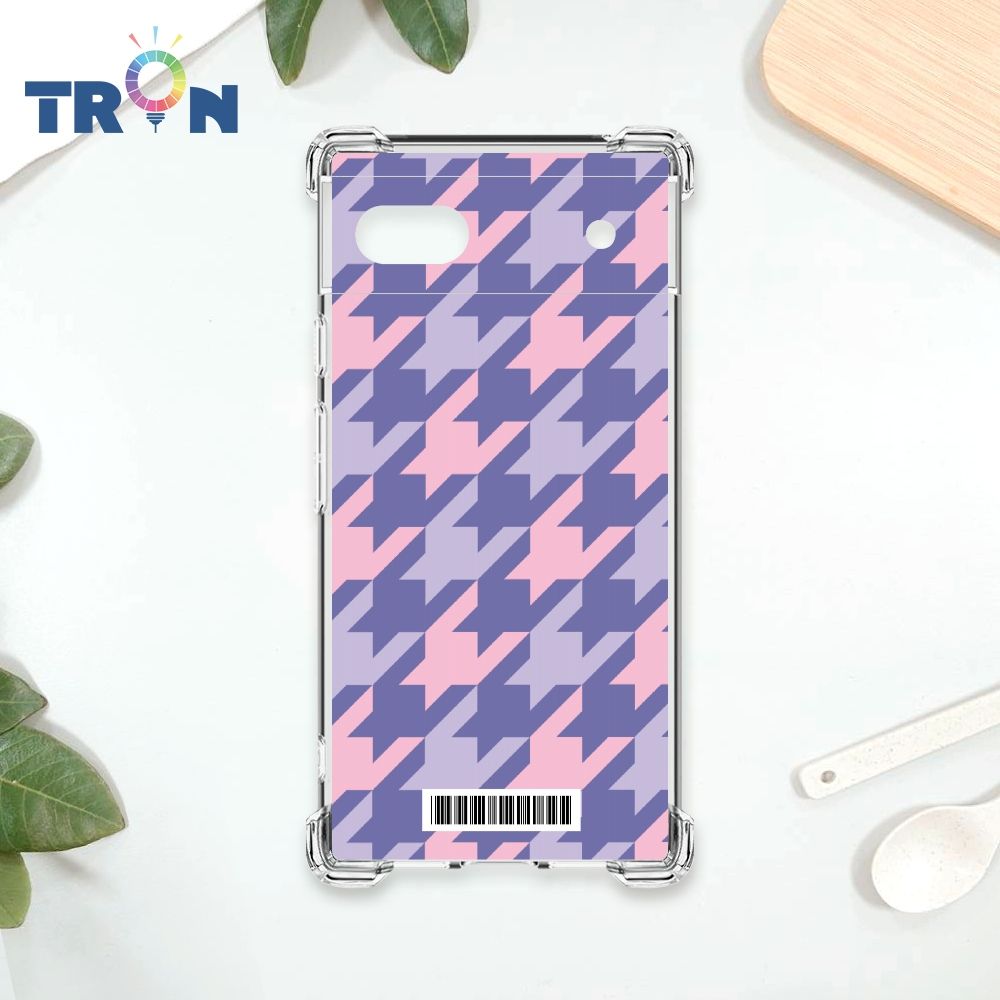  TRON GOOGLE Pixel 6A 撞色千鳥紋  載具 四角防摔殼 手機殼