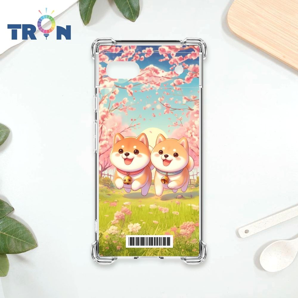  TRON GOOGLE Pixel 6A 櫻花柴犬系列  載具 四角防摔殼 手機殼