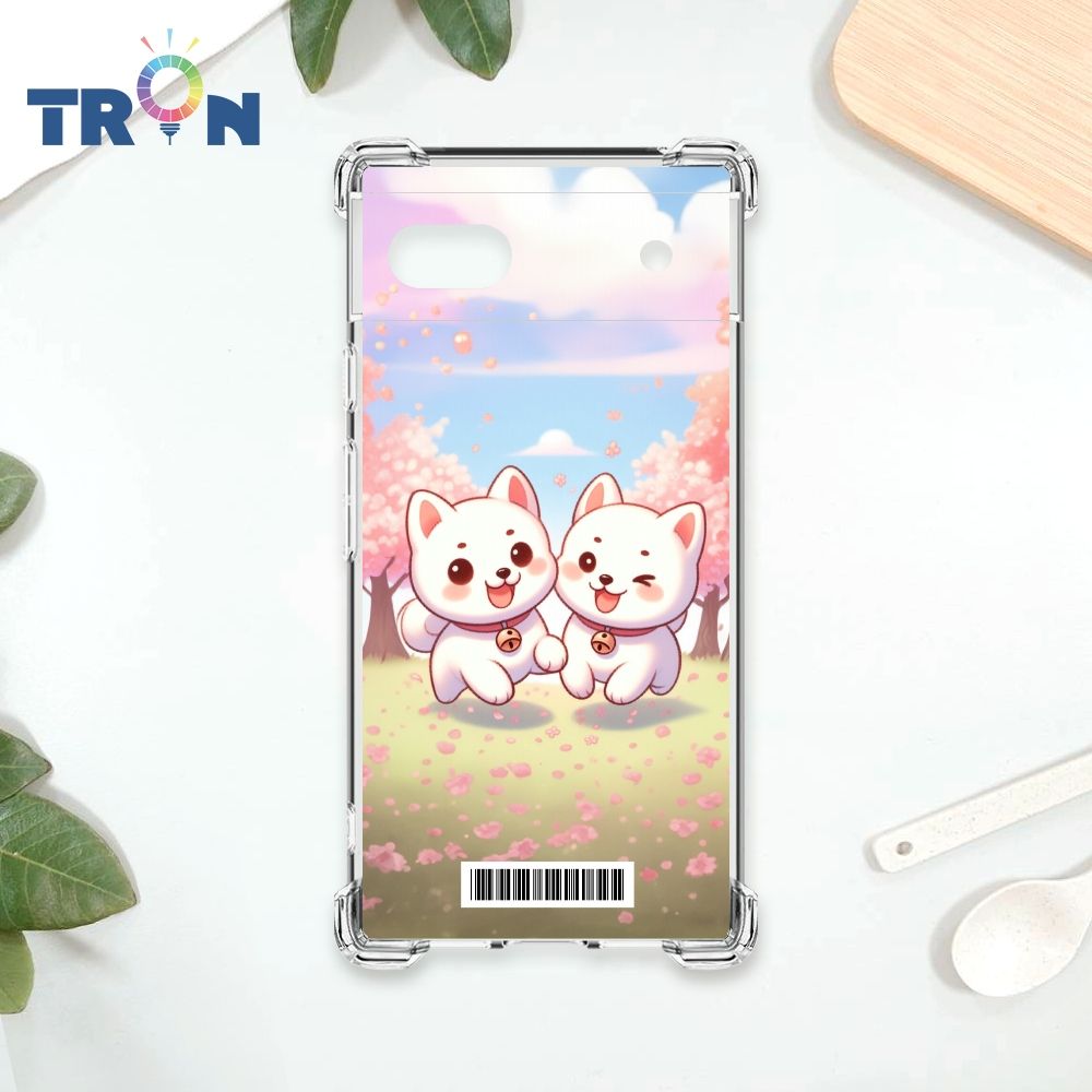  TRON GOOGLE Pixel 6A 櫻花柴犬系列  載具 四角防摔殼 手機殼