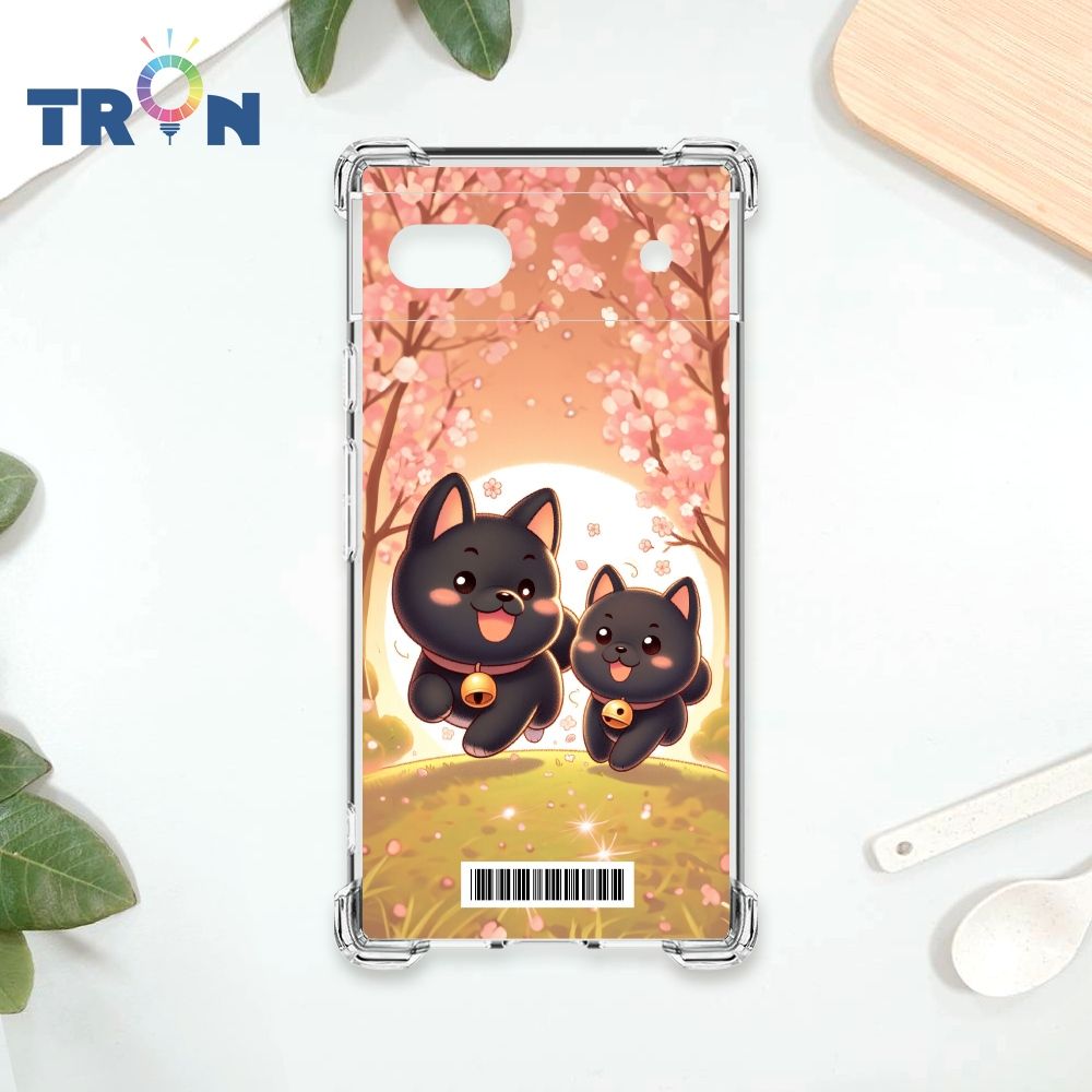  TRON GOOGLE Pixel 6A 櫻花柴犬系列  載具 四角防摔殼 手機殼