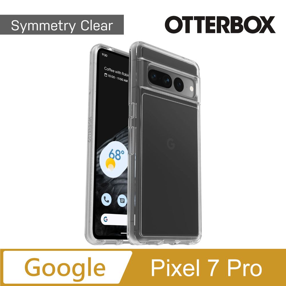 OTTERBOX  Google Pixel 7 Pro Symmetry炫彩透明保護殼-Clear透明