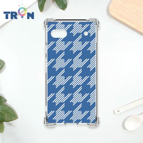 TRON GOOGLE Pixel 7A 條紋千鳥紋 四角防摔殼 手機殼