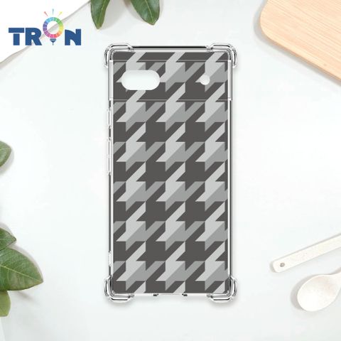 TRON GOOGLE Pixel 7A 立體千鳥紋 四角防摔殼 手機殼