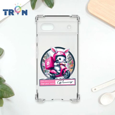TRON GOOGLE Pixel 7A 小動物外送員使命必達 四角防摔殼 手機殼