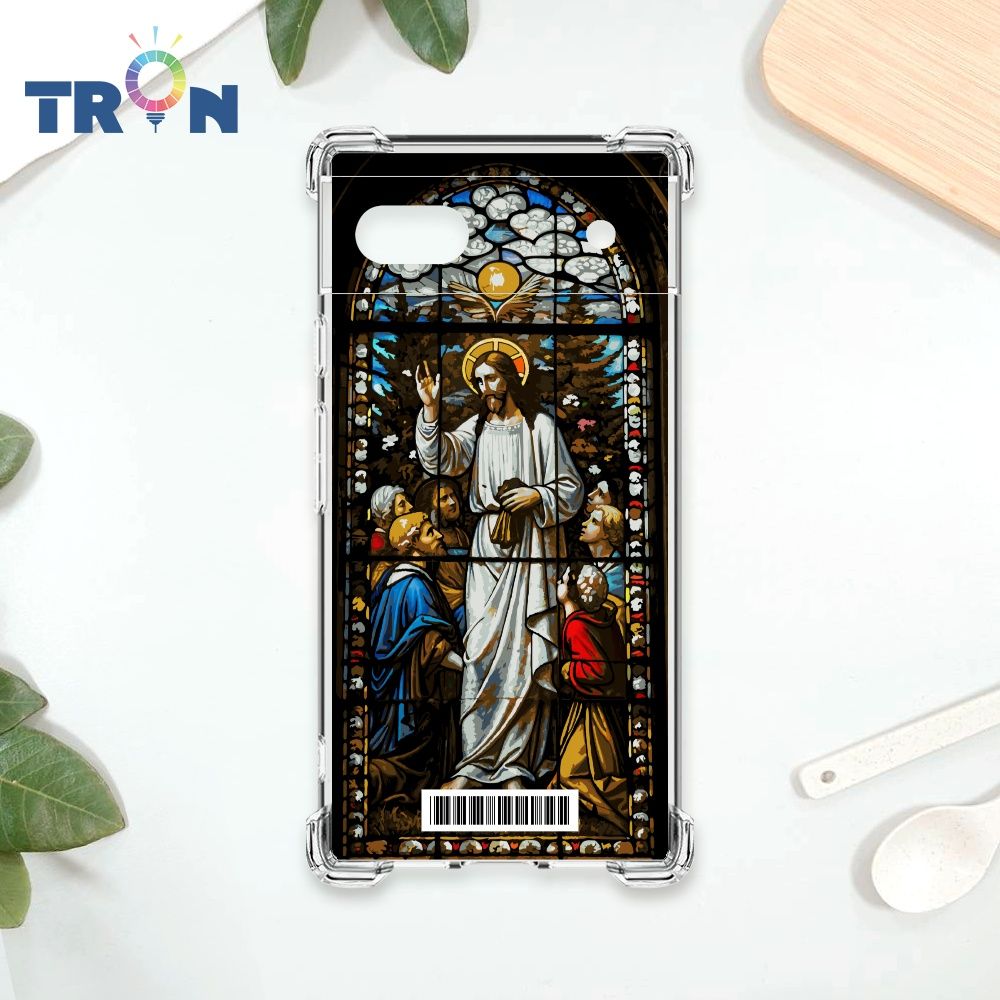  TRON GOOGLE Pixel 7A 耶穌彩繪玻璃  載具 四角防摔殼 手機殼