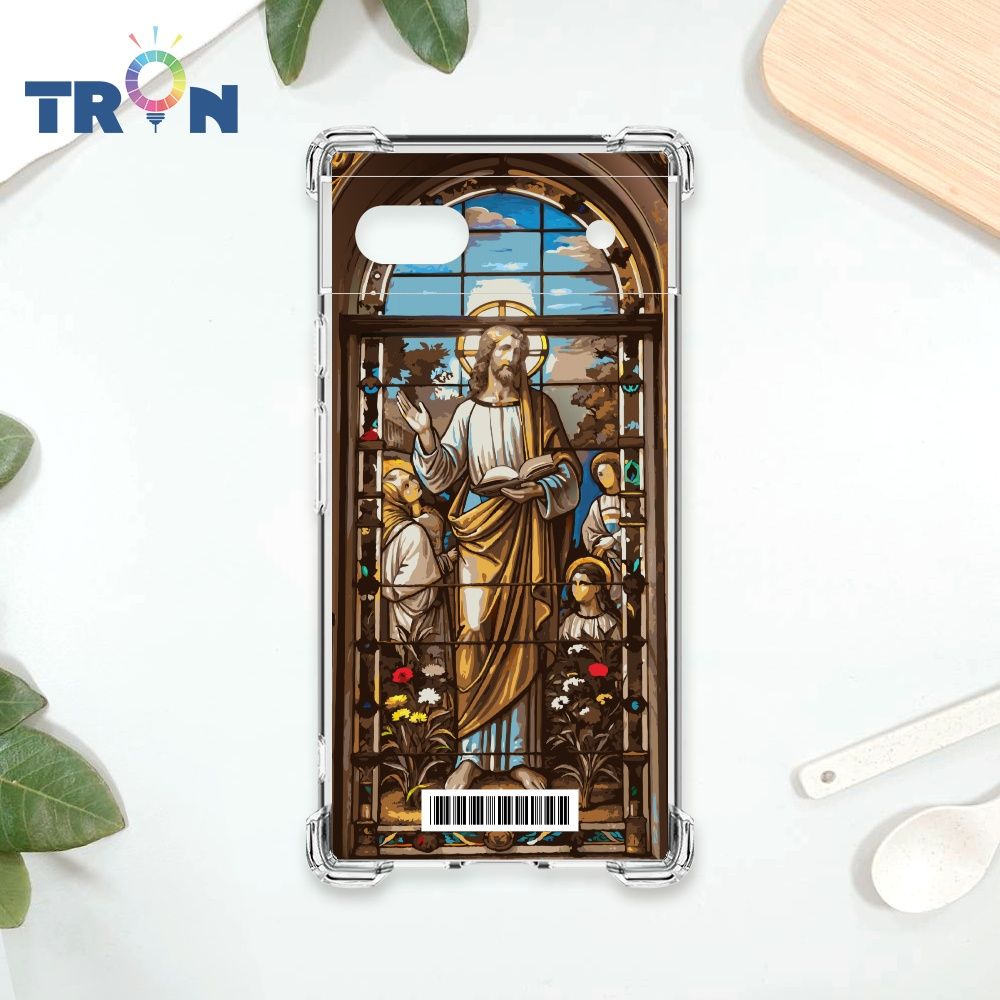  TRON GOOGLE Pixel 7A 耶穌彩繪玻璃  載具 四角防摔殼 手機殼