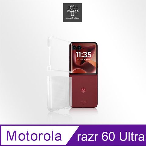 Metal-Slim Motorola Razr 60 Ultra 高抗刮PC透明新型保護殼