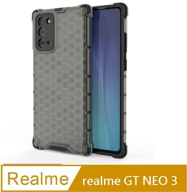  realme GT Neo3 防摔透明蜂窩款 手機殼 保護殼 保護套