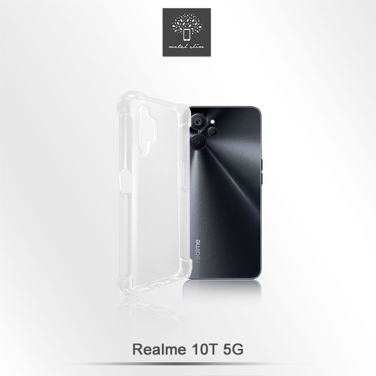 Metal-Slim Realme 10T 5G 強化軍規防摔抗震手機殼