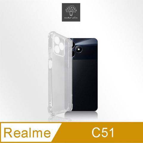 for Realme C51精密挖孔 強化軍規防摔抗震手機殼