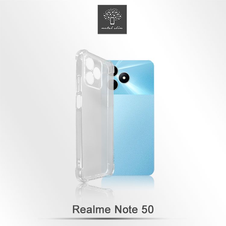 Metal-Slim Realme Note 50 精密挖孔 強化軍規防摔抗震手機殼