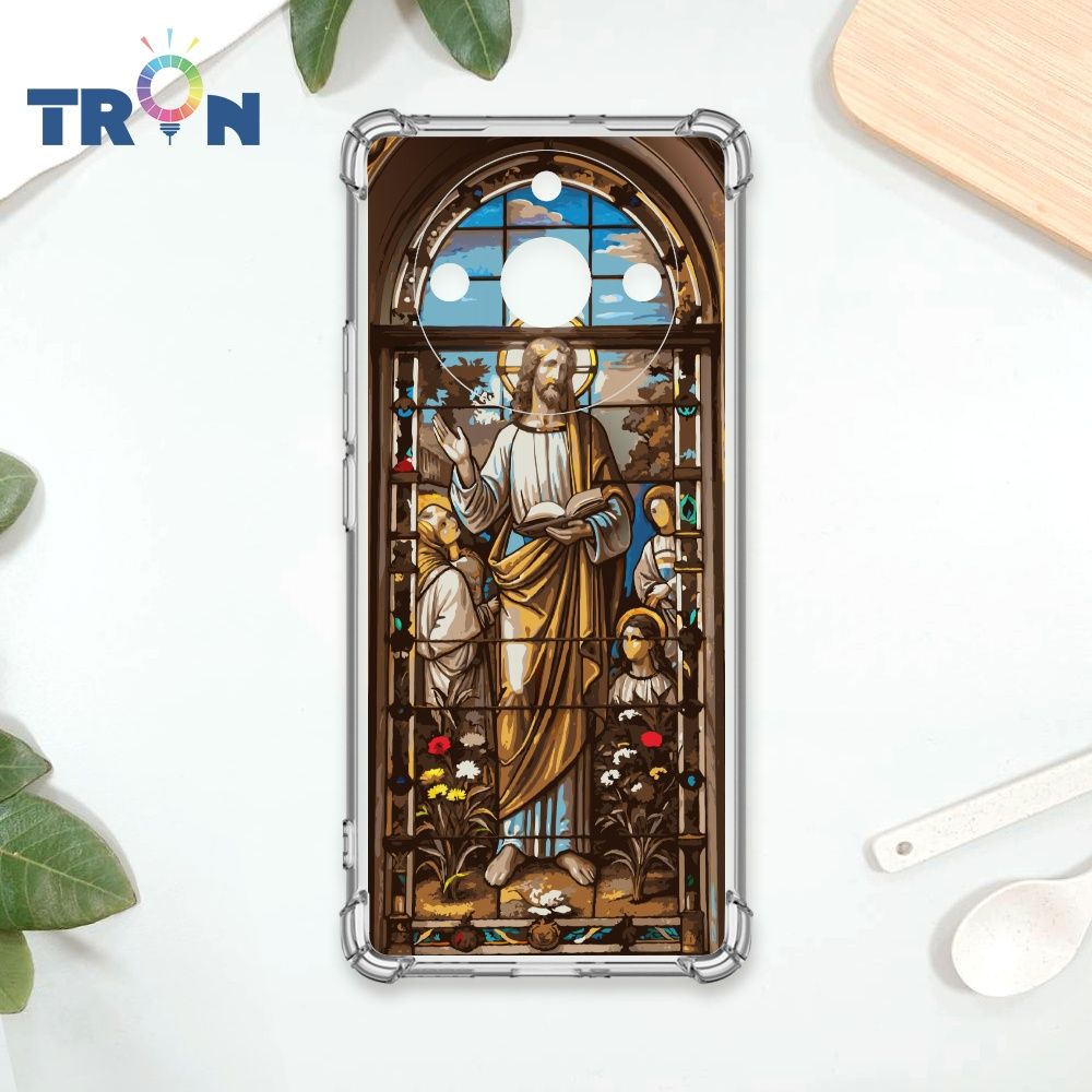  TRON REALME 11 PRO 耶穌彩繪玻璃 四角防摔殼 手機殼