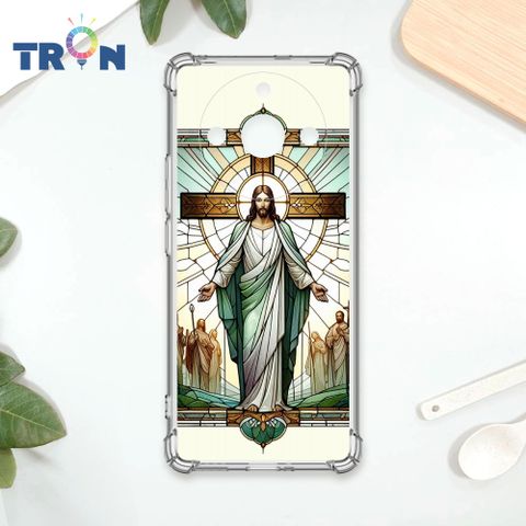 TRON REALME 11 PRO+  耶穌彩繪玻璃 四角防摔殼 手機殼