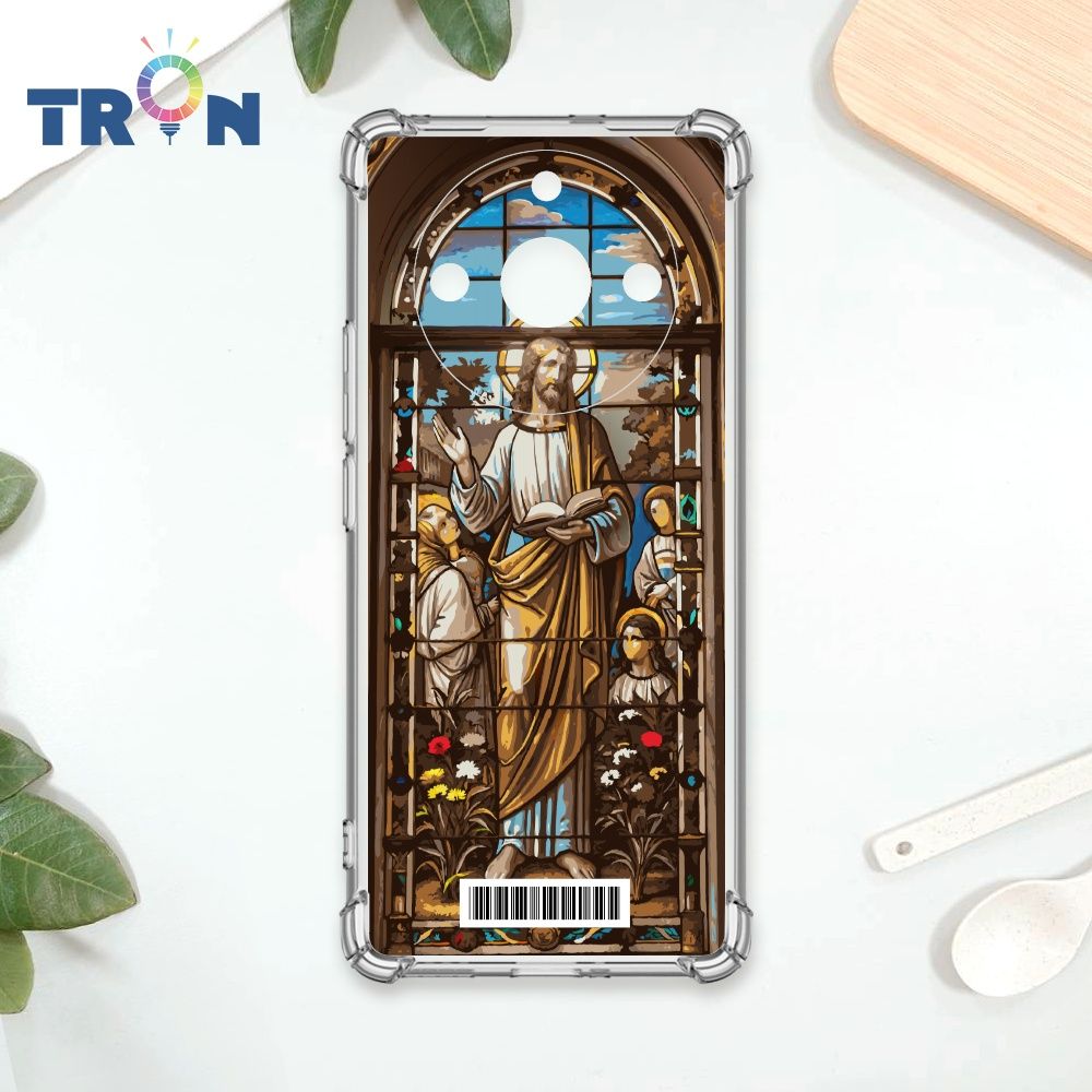 TRON REALME 11 PRO 耶穌彩繪玻璃  載具 四角防摔殼 手機殼