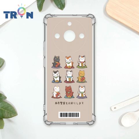 TRON REALME 11 PRO  俄羅斯方塊招財貓九小貓  載具 四角防摔殼 手機殼