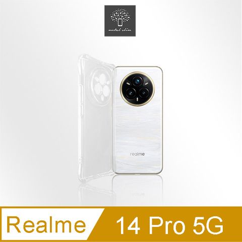 Metal-Slim Realme 14 Pro 5G 精密挖孔 強化軍規防摔抗震手機殼
