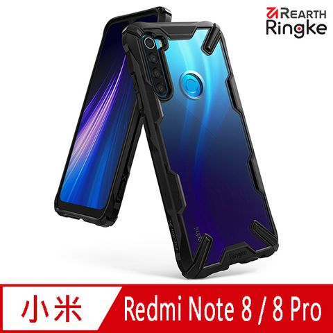 Ringke Fusion X紅米 Redmi Note 8 / 8 Pro 透明 PC 防刮背蓋 + TPU 防摔防撞邊框 手機保護殼