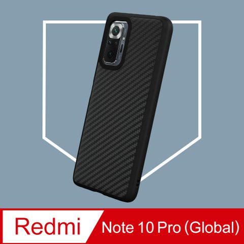 【犀牛盾】紅米 Note 10 Pro (Global) (6.67吋) SolidSuit 防摔背蓋手機保護殼-碳纖維紋路