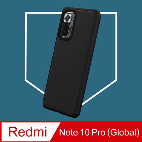 【犀牛盾】紅米 Note 10 Pro (Global) (6.67吋) SolidSuit 經典防摔背蓋手機保護殼-黑色