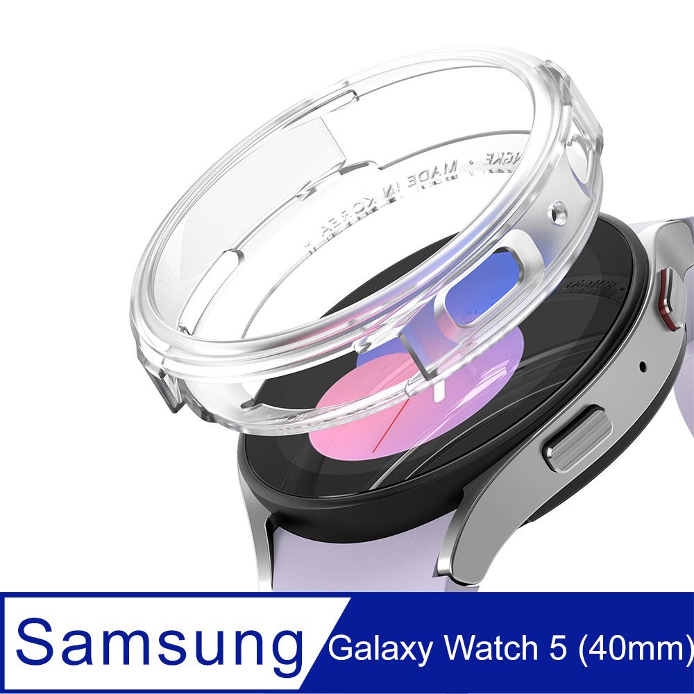 Samsung 三星 Rearth Ringke  Galaxy Watch 5 (40mm) 手錶抗震保護套(霧透)