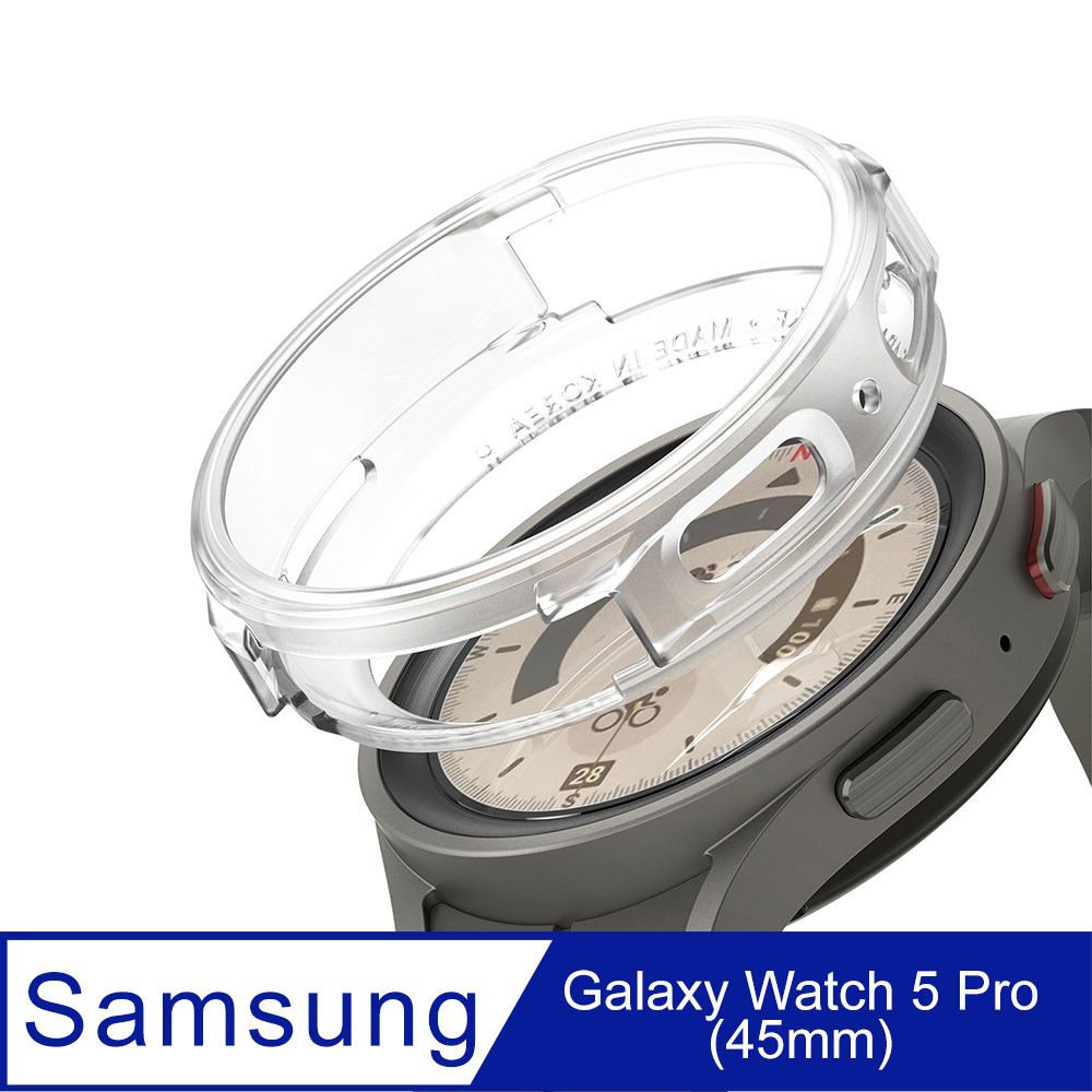 Samsung 三星 Rearth Ringke  Galaxy Watch 5 Pro (45mm) 手錶抗震保護套(霧透)