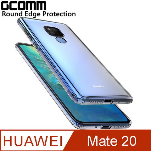 GCOMM Round Edge 清透圓角防滑邊保護套 HUAWEI Mate 20 清透明