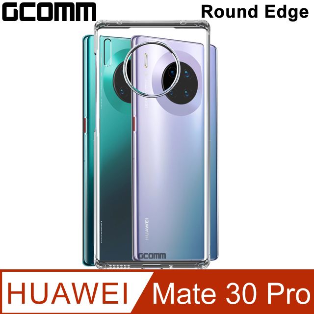 GCOMM  Round Edge 清透圓角防滑邊保護套 華為 Mate 30 Pro