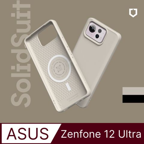 RHINOSHIELD 犀牛盾 ASUS Zenfone 12 Ultra (6.78 吋) SolidSuit (MagSafe 兼容) 防摔背蓋手機保護殼