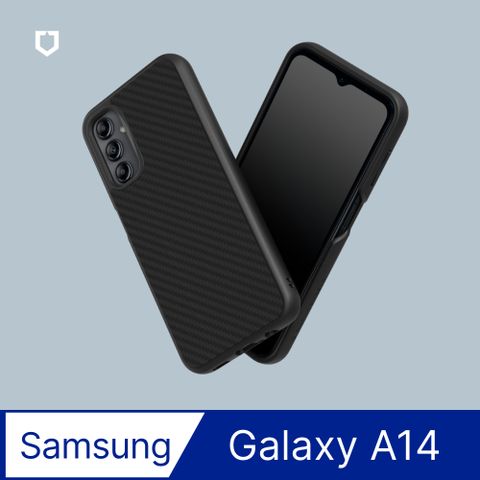 RHINOSHIELD 犀牛盾 Samsung Galaxy A14(4G) (6.6吋) SolidSuit 防摔背蓋手機保護殼-碳纖維紋路