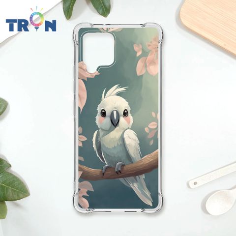 TRON 三星 A42 可愛巴丹鸚鵡系列 四角防摔殼 手機殼