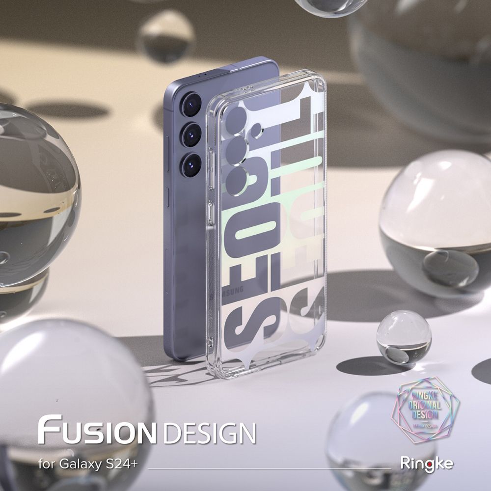 Ringke ｜三星 Galaxy S24 Plus [Fusion Design] 防撞手機保護殼