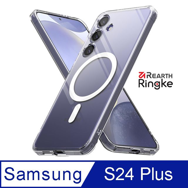 Ringke ｜三星 Galaxy S24 Plus [Fusion Magnetic] 磁吸防撞手機保護殼