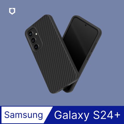 RHINOSHIELD 犀牛盾 Samsung Galaxy S24+ (6.7吋) SolidSuit 經典防摔背蓋手機保護殼-碳纖維紋路