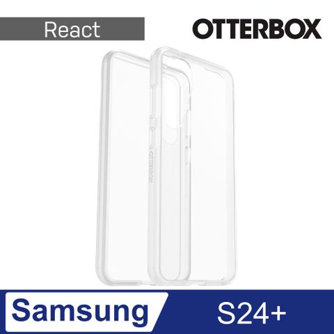 OTTERBOX Samsung Galaxy S24+ React 輕透防摔殼-透明