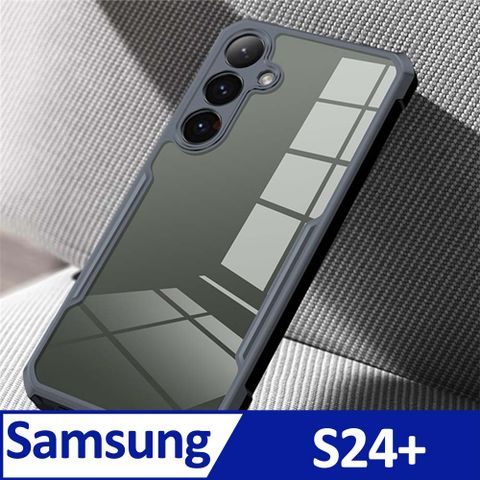 XUNDD 訊迪 SAMSUNG Galaxy S24+ 防摔保護軟殼 炫酷黑