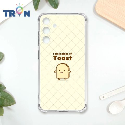 TRON 三星 S24 PLUS 吐司麵包君心情系列 四角防摔殼 手機殼