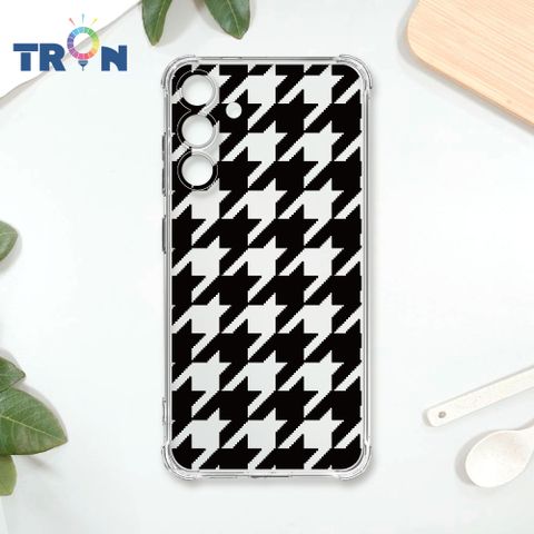 TRON 三星 S24 PLUS 經典千鳥紋 四角防摔殼 手機殼