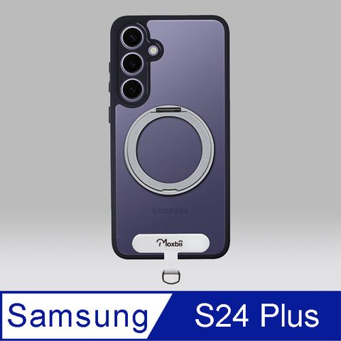 【KINO系列】 三星Samsung 旋轉磁吸支架+掛片保護殼 (For Galaxy S24 Plus)