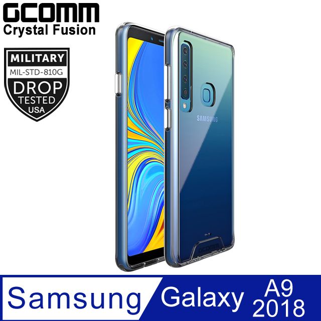 GCOMM  Crystal Fusion 晶透軍規防摔殼 Galaxy A9 2018