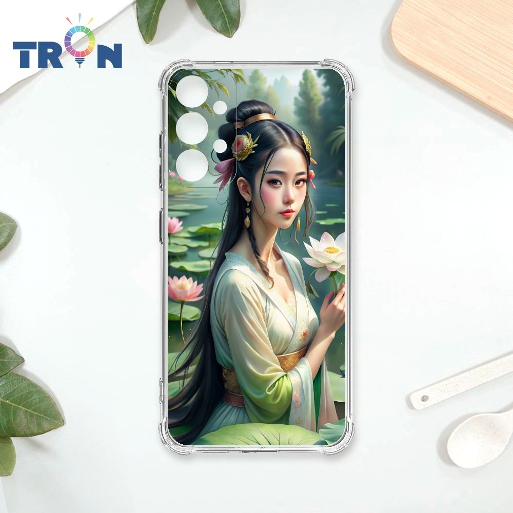  TRON 三星 A33 5G 荷葉中的少女 四角防摔殼 手機殼