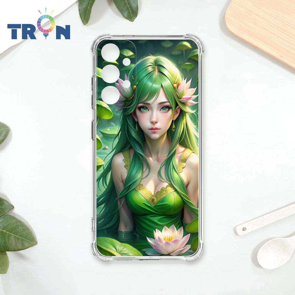  TRON 三星 A33 5G 荷葉中的少女 四角防摔殼 手機殼