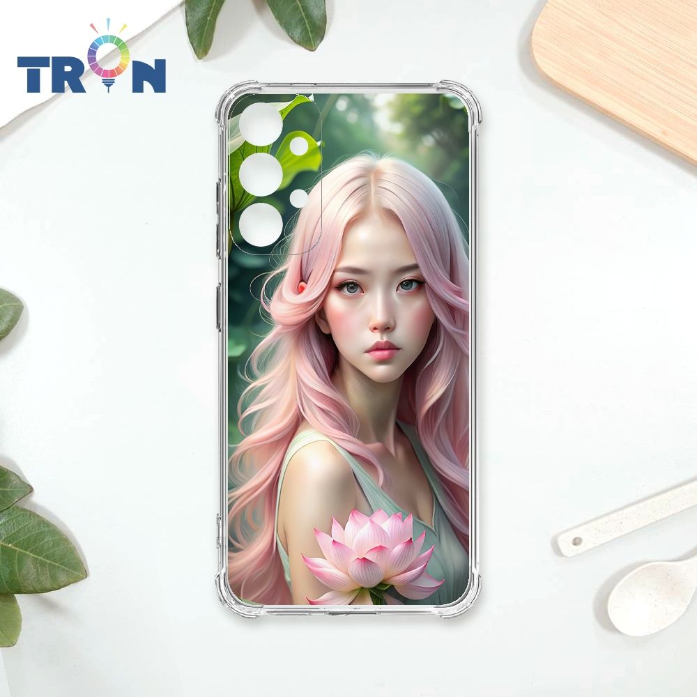  TRON 三星 A33 5G 荷葉中的少女 四角防摔殼 手機殼