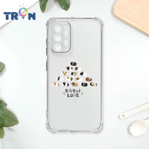 TRON 三星 A53 5G 走來走去天竺鼠疊疊樂 四角防摔殼 手機殼