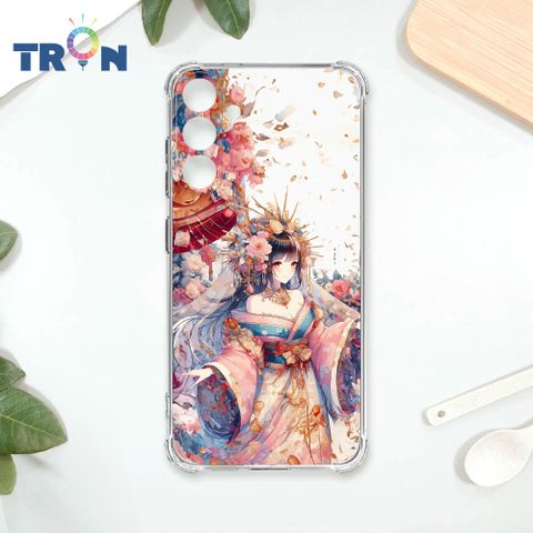 TRON 三星 A15 5G 美麗的和服少女系列 四角防摔殼 手機殼