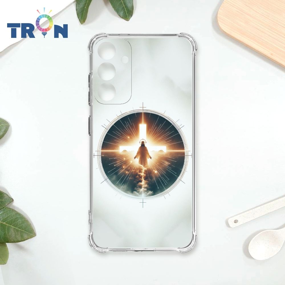  TRON 三星 A34 耶穌聖光 四角防摔殼 手機殼