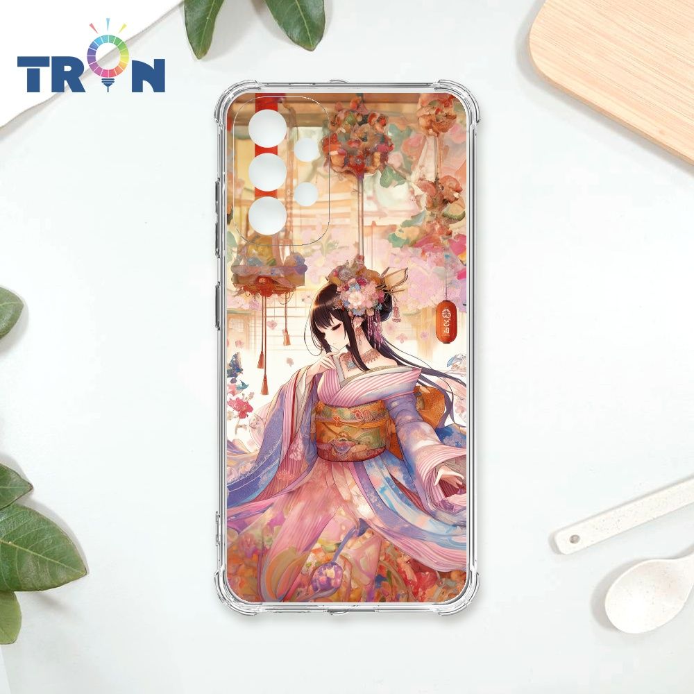  TRON 三星 A53 5G 美麗的和服少女系列 四角防摔殼 手機殼