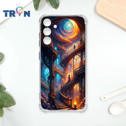 TRON 三星 A15 5G 樓梯與少女 四角防摔殼 手機殼