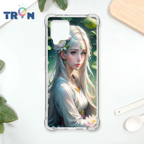 TRON 三星 A42 荷葉中的少女 四角防摔殼 手機殼