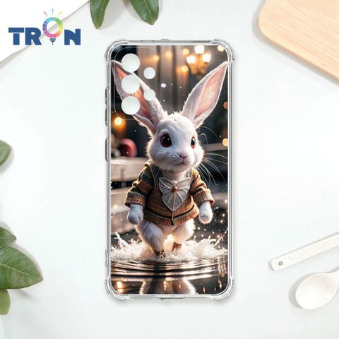 TRON 三星 A53 5G 湖面上的動物們 四角防摔殼 手機殼