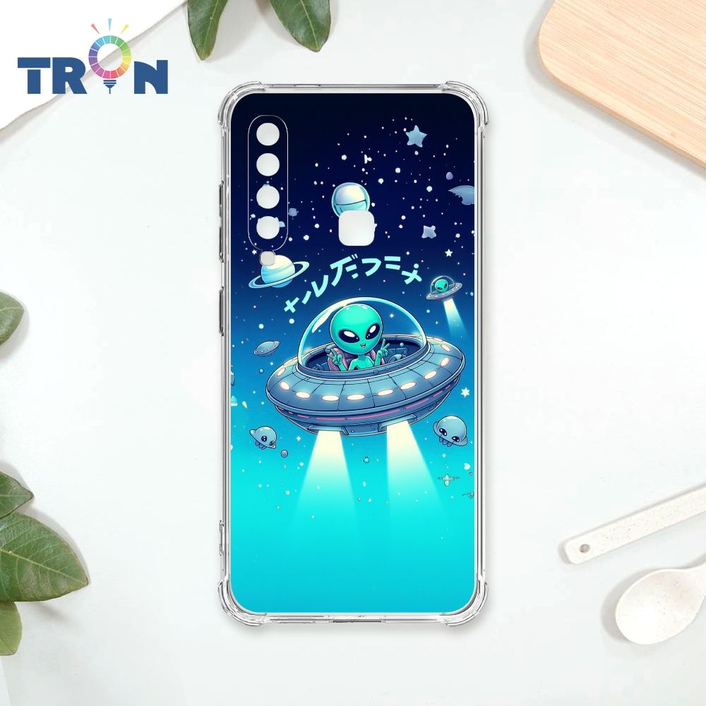  TRON 三星 A9 (2018) ET飛碟外星人系列 四角防摔殼 手機殼